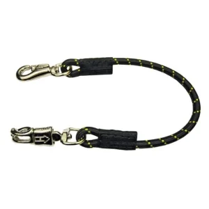 AMAHORSE TIRANTE ELASTICO CON DOPPIO MOSCHETTONE 75cm Nero ACCESSORI PER LA SCUDERIA DM00100