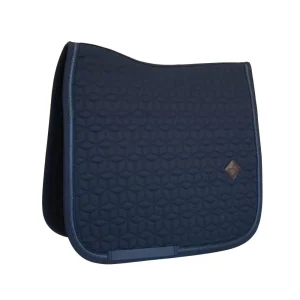 Sottosella Da Dressage Con Cordino Glitterato Kentucky Navy